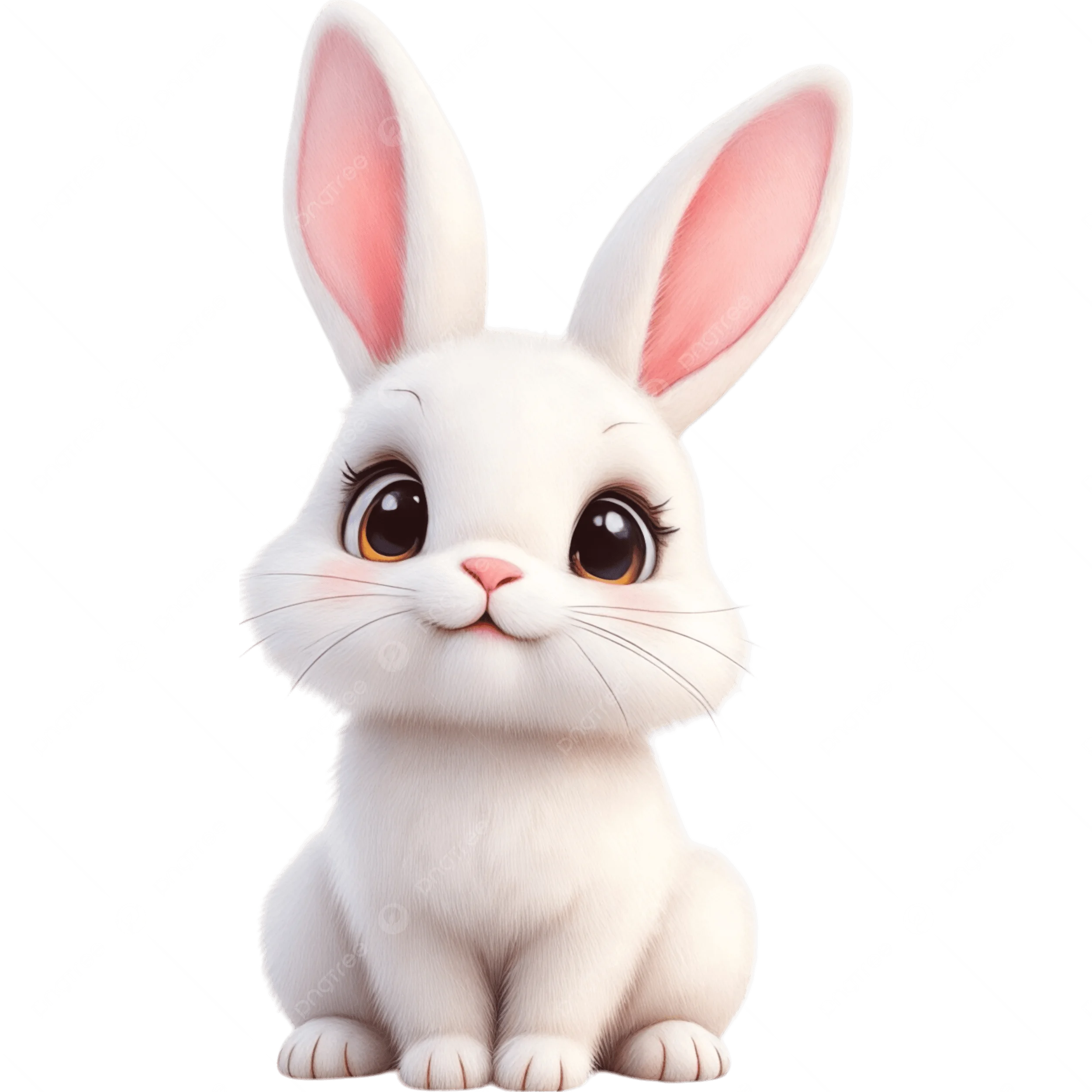 Hình ảnh Thỏ Trắng Dễ Thương PNG , Con Thỏ, Con Thỏ, Thỏ Dễ Thương PNG trong suốt và Vector để tải xuống miễn phí