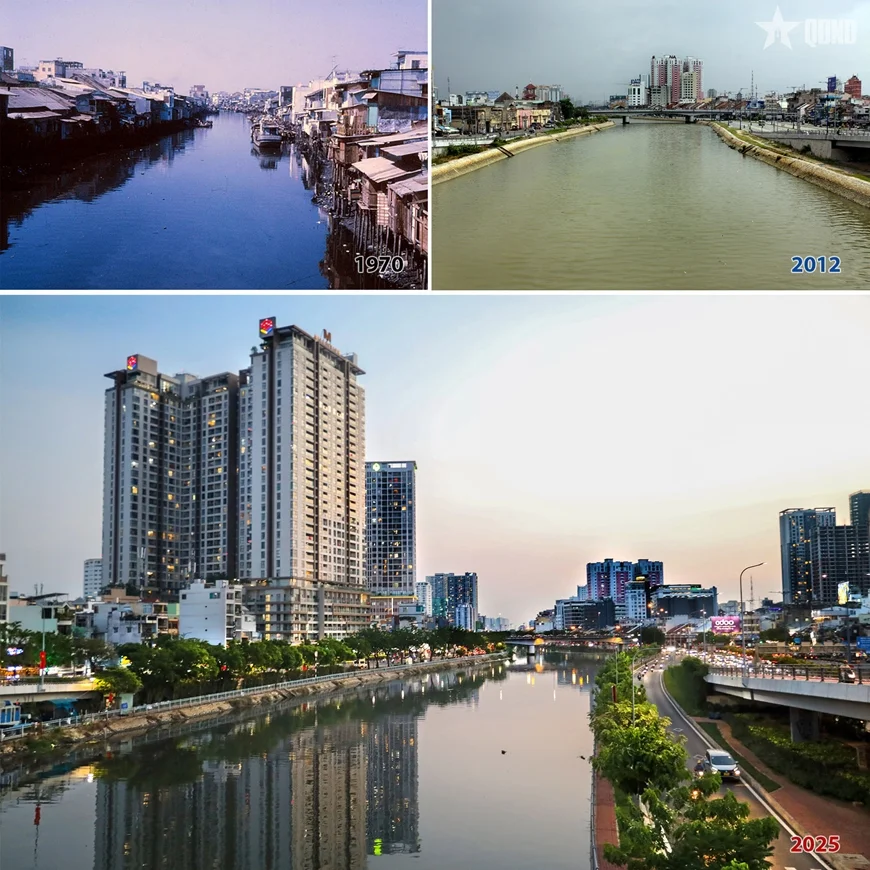 TP Hồ Chí Minh vươn mình qua những hình ảnh xưa và nay