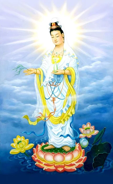 Tận hưởng vẻ đẹp của bộ hình nền Phật Quan Âm tuyệt vời nhất