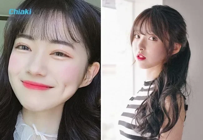Mái lưa thưa cho nàng mặt trái xoan