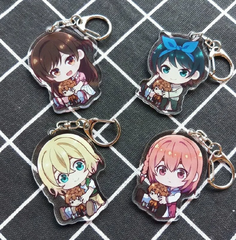 In móc khóa các nhăn vật anime siêu cute