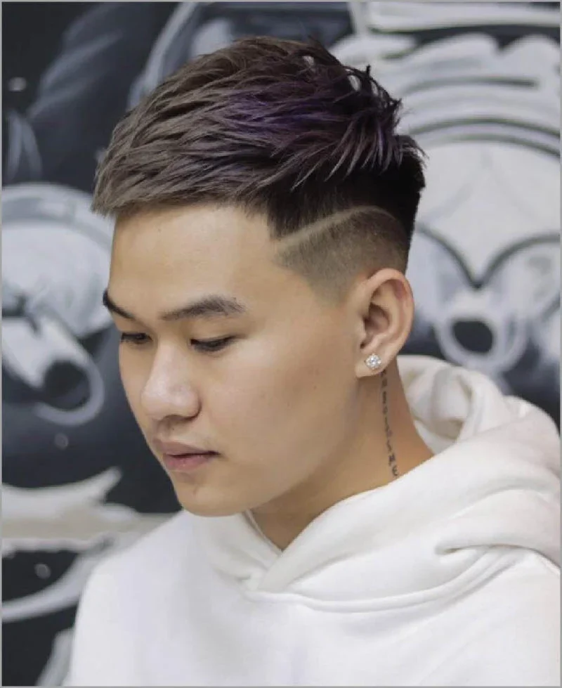 Tóc ngắn nam kiểu Mohican