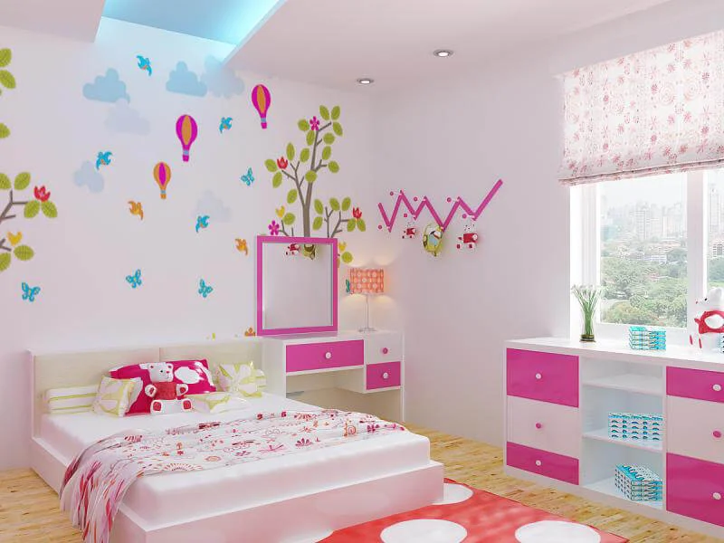 Trang trí phòng ngủ cho trẻ cực sáng tạo giúp chắp cánh mọi ước mơ