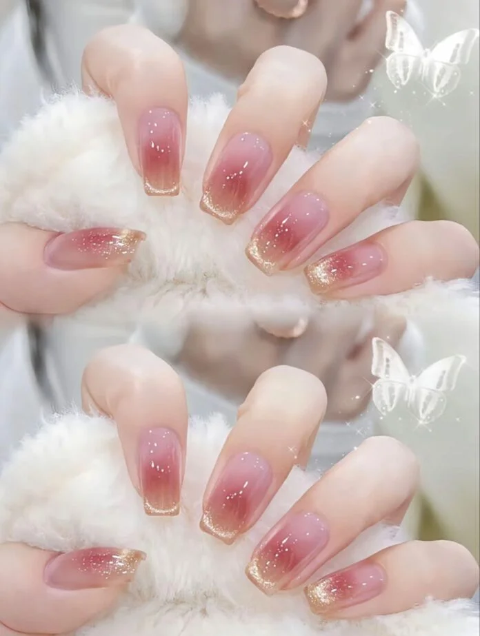 99+ mẫu nail thạch hồng, mắt mèo hot trend 2024 cho team điệu đà - BlogAnChoi