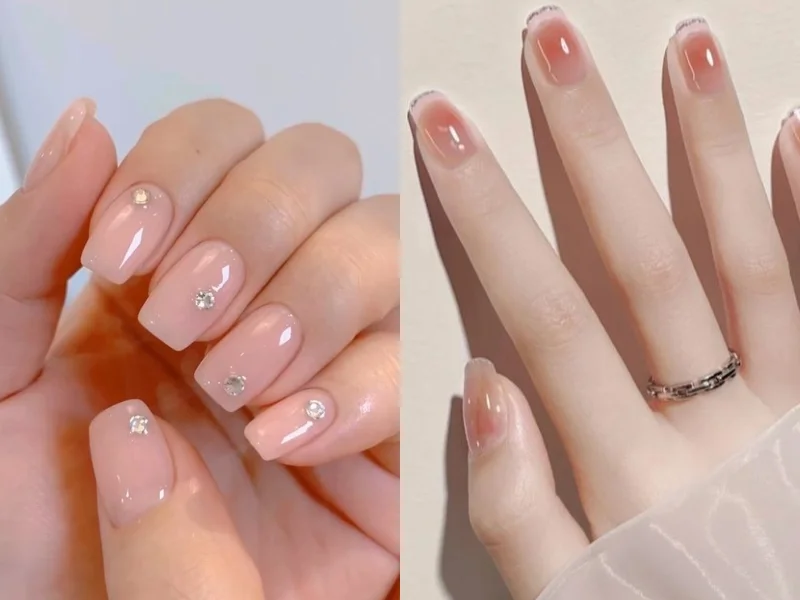 20+ mẫu nail màu hồng thạch ngọt ngào, hot trend hiện nay (2)