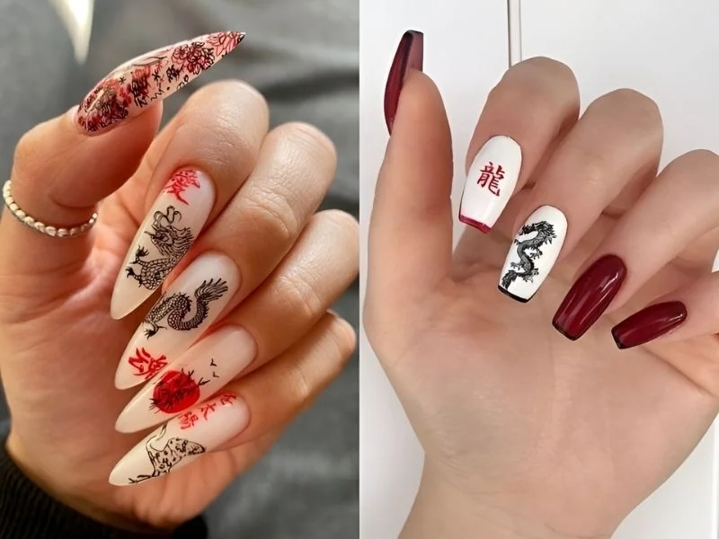 Những mẫu nail Tết cực đẹp cho tín đồ sành điệu đón năm mới – Kềm Nghĩa - Nghia Nippers