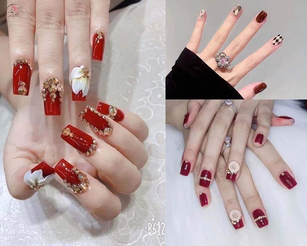 1001+ Mẫu nail Tết 2025 xinh đẹp nhẹ nhàng cho mọi cô nàng