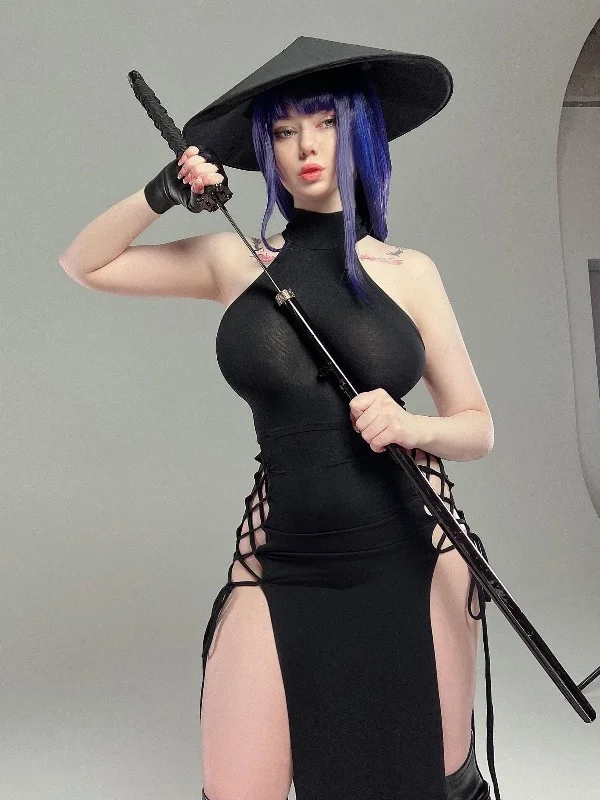 Alina Becker: Shogun Raiden (Genshin Impact) (63 photos) Sexy Cosplay