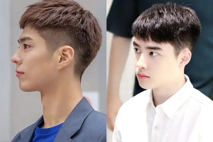 Tóc nam đẹp ngắn xoăn nhẹ hiện đại