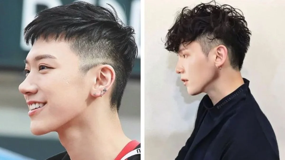 Kiểu layer tóc nam ngắn cạo sát hai bên
