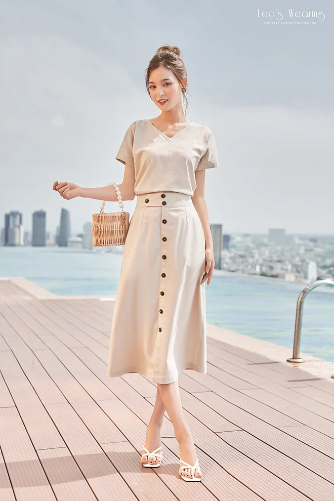Leo's Wearing - 5 mẫu đầm linen đốn gục chị em phái đẹp ngay từ cái nhìn đầu tiên (2)