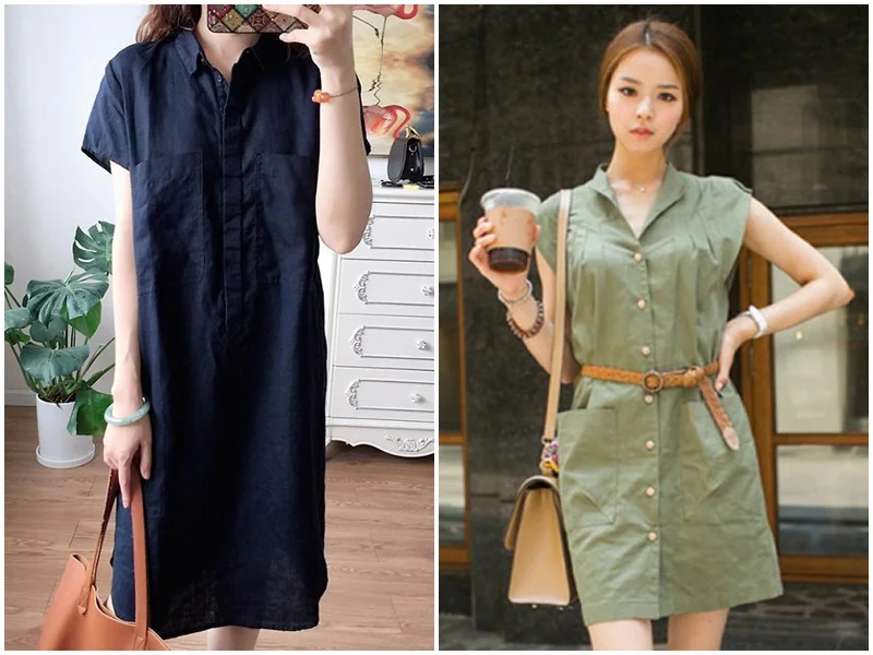 Ảnh 86 minh hoạ mẫu đầm linen đẹp