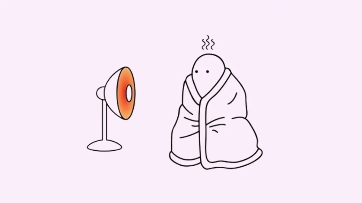 Hình vẽ cute trend mới nhất ngồi lặng thinh