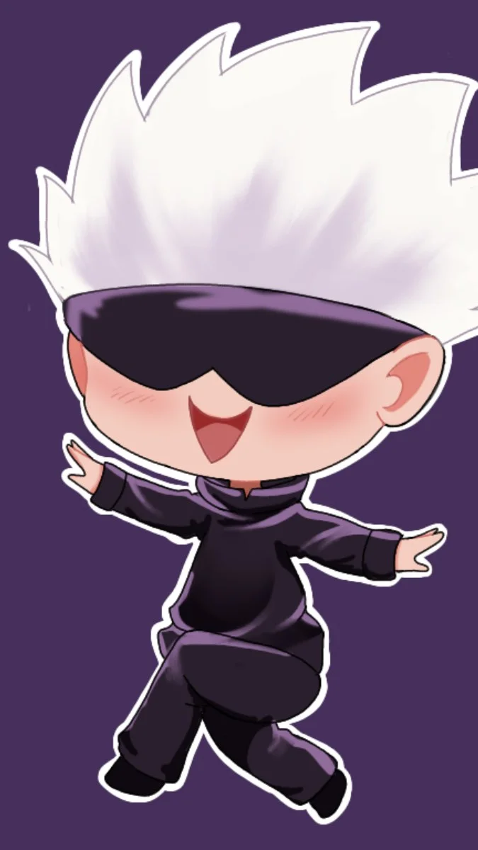 Ảnh Gojo chibi đẹp trai