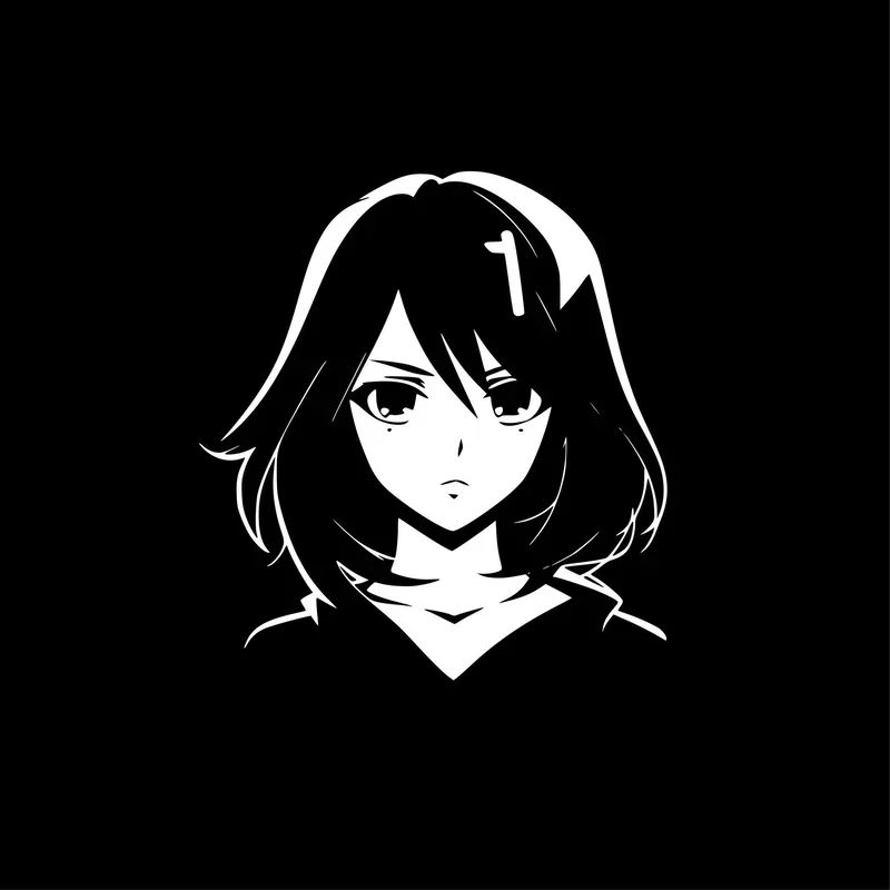 Top ảnh anime đen trắng đẹp mê hồn và sáng tạo ấn tượng