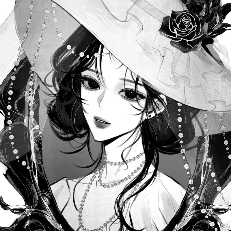 Bộ sưu tập 126+ ảnh anime nữ trắng đen đẹp và cuốn hút