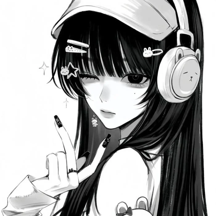 Tuyển chọn 129+ ảnh anime trắng đen đẹp nghệ thuật, cực cuốn