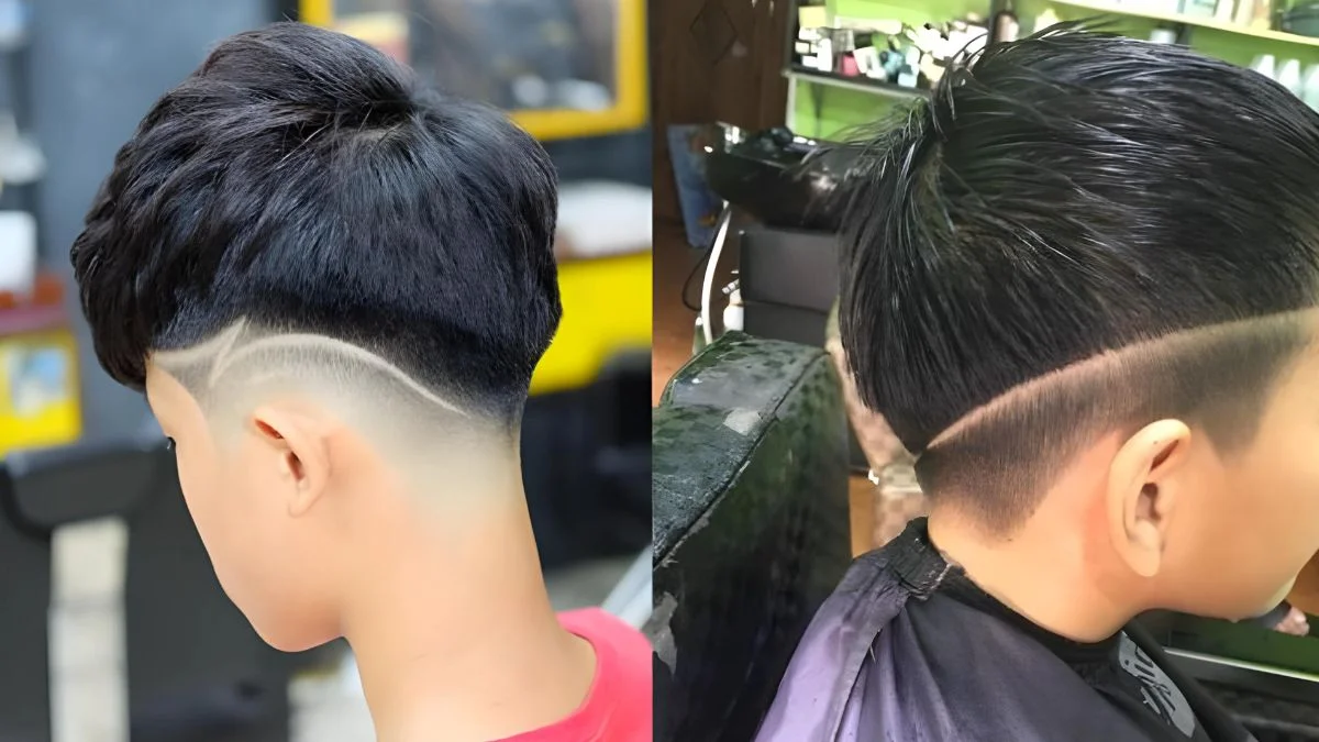 Mẫu tóc layer nam kẻ vạch