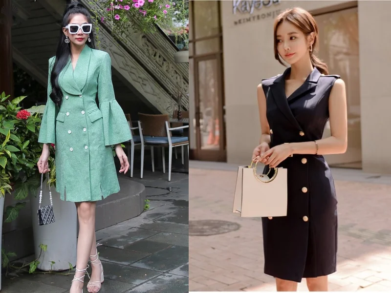 mẫu đầm vest dự tiệc (6)