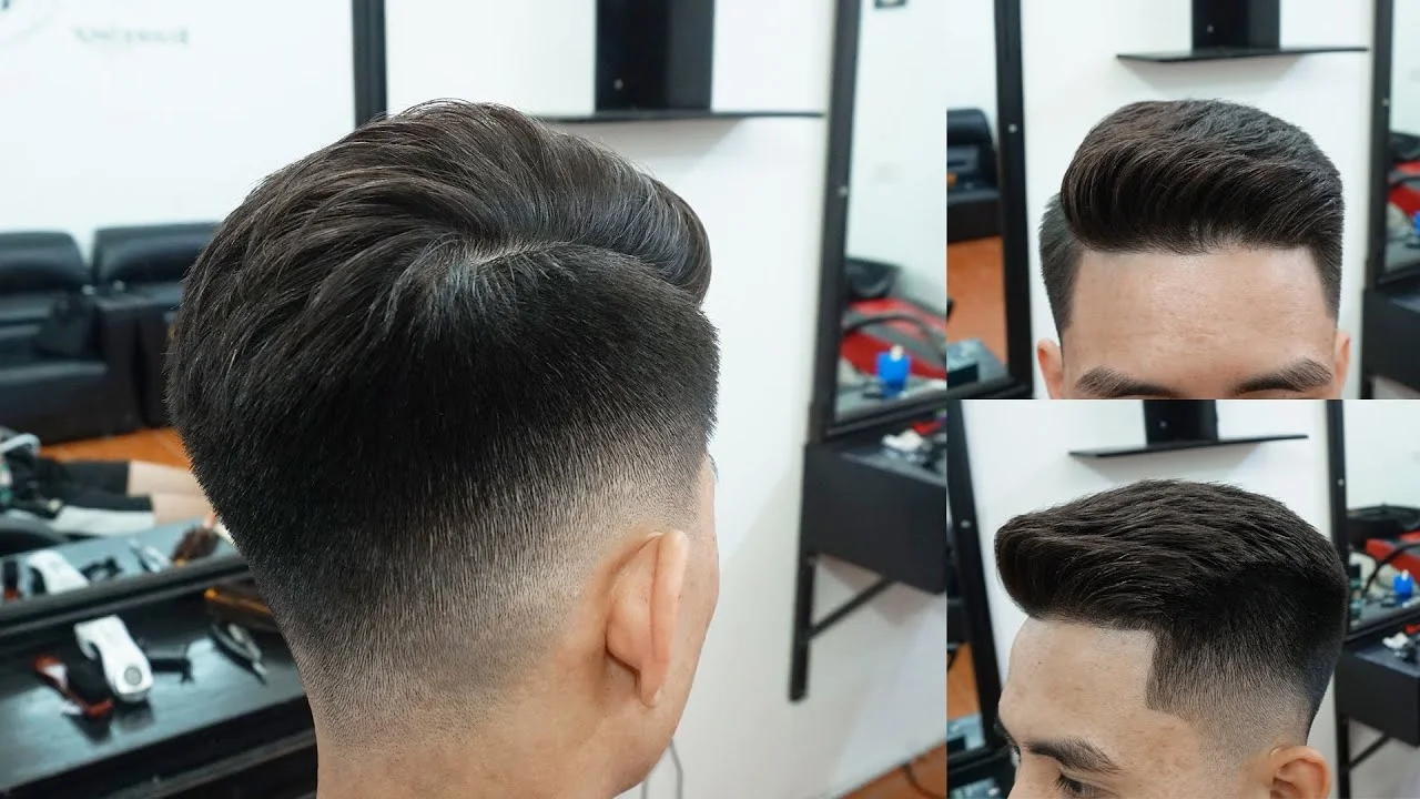 các góc nhìn của kiểu tóc undercut cho bé trai