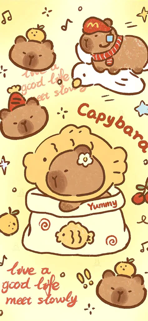 hình ảnh capybara cute